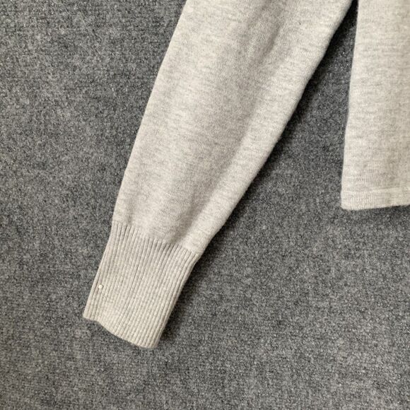 Wild Fable Cropped Cardigan NWT Gray W/applied Roses Sz Small - Picture 5 of 12